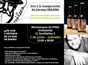 Inauguración cerveceria milana