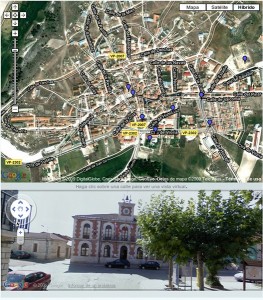 Vista virtual del municipio